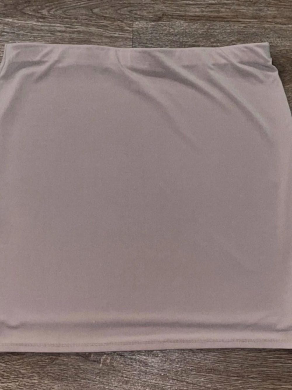 NWOT Leith Mini Bodycon Skirt Beige Size L - Picture 5 of 8